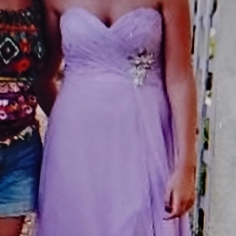 Mori Lee by Madeline Gardner beautiful prom dress, size 8, lilac
